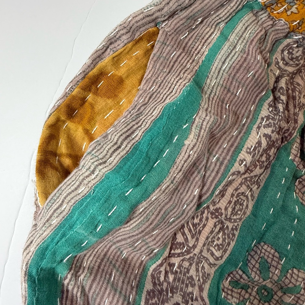 Kantha pants. Free size. NWT BOHO - Picture 11 of 11